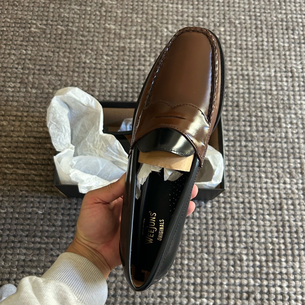 NEW! G.H. Bass “Logan” Colorblock Weejuns Loafers - Picture 7 of 16